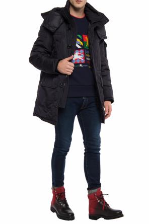 Down jacket with detachable hood, zdjęcie 2 Down jacket with detachable hood od Moncler
